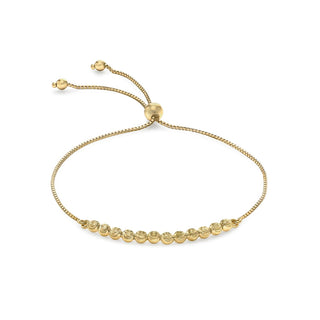 9K Yellow Gold Ball & Chain Adjustable Bracelet /9’’